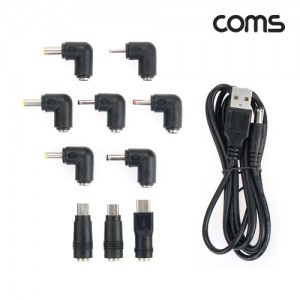 Coms USB DC ���� ���̺� 1.5M ���� ��ȯ ���� 10���� ����(DC) �� ��Ʈ 