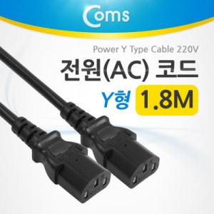 Coms ����(AC) ���̺� �ڵ�/ 220V�� / Y��, 1.8m 