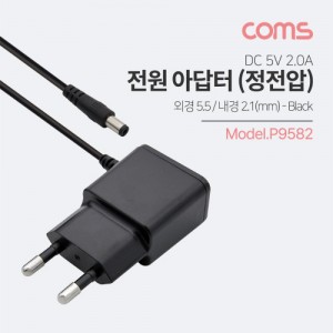 Coms �ƴ��� (������) DC 5V/2A, (5.5-2.1) ����� 