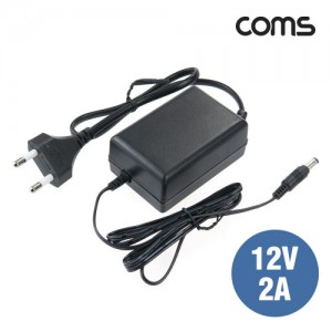 Coms �ƴ��� (������) DC12V CCTV�� / 2A (5.5-2.1) ����� 