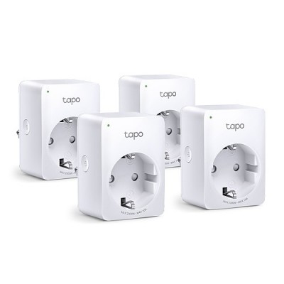 [���ܼ�] TAPO-P100_4PACK Ƽ�Ǹ�ũ �̴� ����Ʈ Wi-Fi �÷��� Tapo P100 4��