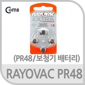 RAYOVAC PR48 ������ 1.45V / 310mAh (��û�� ���͸� 4�� �Ѽ�Ʈ) 