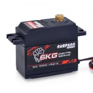 [SURPASS HOBBY] 6KG/0.16s S0600M Digital Servo 