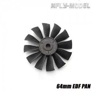 XFly Galaxy 64mm Single Fan 12-Bladed - 64mm ��ƼƮ �극�̵� 