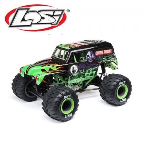 [TEAM LOSI] 1/18 Mini LMT 4X4 Brushed Monster Truck RTR, Grave Digger Ǯ�� 