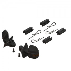 [ARRMA] ARA480062 Wing mirror and door handle set 