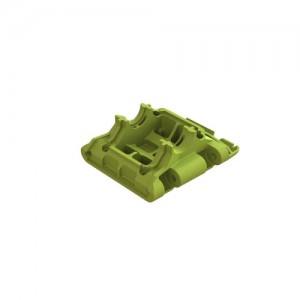 [ARRMA] ARA320774 Rear Lower Skid/Gearbox Mount, Fluorescent Yellow 
