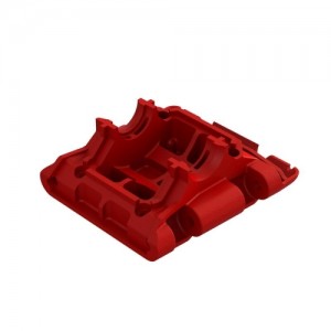 [ARRMA] ARA320778 Rear Lower Skid/Gearbox Mount, Red 