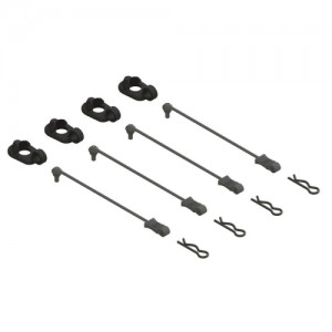 [ARRMA] ARA480070 Body Clip and Pad Set 