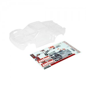 [ARRMA] ARA406167 MOJAVE 4S Clear Trimmed Body with Decals 