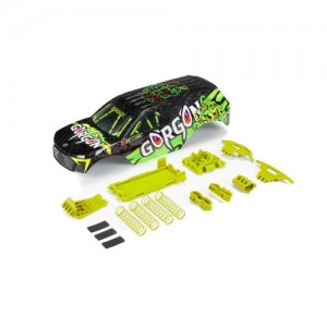 [ARRMA] ARA402349 GORGON Painted Decaled Body Set, Fluorescent Yellow 