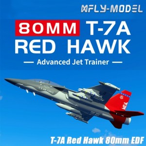 [XFLY] 975mm T-7A ���� ȣũ 80mm ��Ʈ�� ��Ʈ�� PNP - ����, ���ӱ�, ����, ��Ʈ����, LED ���� Red Hawk EDF Jet
