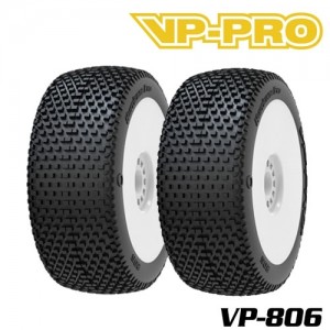 [VP PRO RACING] (1:8 ���� Ÿ�̾� ��)���� VP-806U Hurricane Evo M4 RW Rubber Tyre �Ѻ��� 2������ 