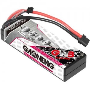 [GNB] 8500MAH 7.6V 2S 140C ~ 280C Stick Pack Cabled Hard Case 25.1*47*139mm (H*W*L)
