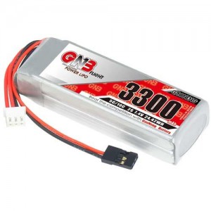 [GNB] 3300mah 2S1P 7.4V (Sanwa MT-4, M11X, M12 transmitters, Exzes-X, Aquila-6, SD-10G) ������� ��Ƭ ������ ���͸� 18*29.5*95mm(H*W*L)