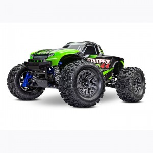 [Traxxas] CB67154-4 Green Stampede? 4X4 Brushless - ���͸�,������ ���� 