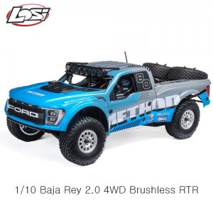 [TEAM LOSI] [���左�� ���ڷ��� 2.0]1/10 Baja Rey 2.0 4WD Brushless RTR, Method - ���͸�, ������ ���� 