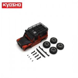 [KYOSHO] BS MX-01 Land Rover Defender 90 Orange 
