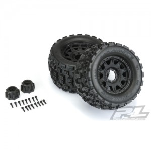 [PROLINE-RACING] 10127-10 Badlands MX38 3.8 MTD Raid 8x32 17mm MT F/R 