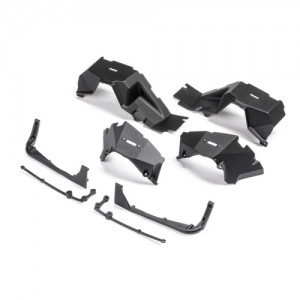 [Axial] AXI230060 FRONT LEFT & RIGHT AND INNER FENDERS, CJ-7: SCX10 III 