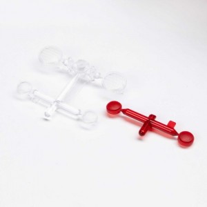 [Axial] AXI230054 HEADLIGHT, TAILLIGHT LENS SET CJ-7: SCX10 III 