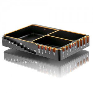 [DETAILS TECH] Multifunctional Aluminium Screw Tray for RC Car 120x80x18mm 