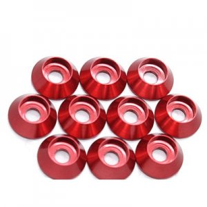 Metal Frame Washer Set (M5.0/RED/10pcs) M5 ��Ʈ �˷�̴� ������ ĸ�ͼ�