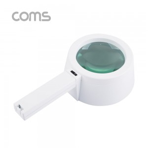 Coms ���� 6LED ������ Ȯ��� 2����, 2X, ���� 120mm, ������ �н��� �۾��� 
