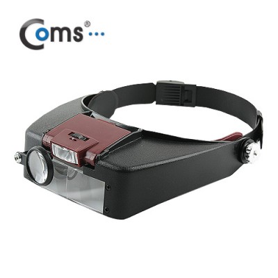 [���ܼ�] SP119 Coms LED ������Ʈ ������ Ȯ��� 10����, 1.5X 3X 8.5X 10X, �Ӹ��� ���� ĸ��
