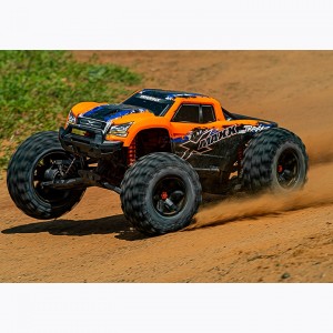 [Traxxas] CB77096-4 Orange X-MAXX 8S ESC BELTED RTR Monster Truck (���͸� & ������ ����) 