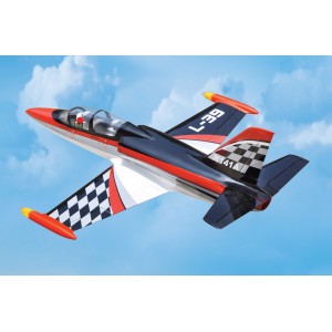 [Black Horse] 1450mm L-39 Albatros - Black and Red Color - 90mm EDF ARF 