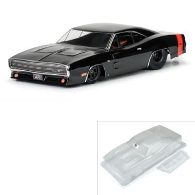 [���ܼ�] PRO359900 [PROLINE-RACING] 3599-00 1/10 1970 Dodge Charger Clear Body: Drag Car