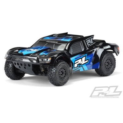 [���ܼ�] PRO345818 [PROLINE-RACING] 3458-18 Pre-Painted / Pre-Cut Flo-Tek Fusion (Black) Body PRO-Fusion SC 4x4, Slash? 2wd