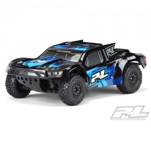 [PROLINE-RACING] 3458-18 Pre-Painted / Pre-Cut Flo-Tek Fusion (Black) Body PRO-Fusion SC 4x4, Slash? 2wd 