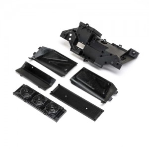[TEAM LOSI] Rear Bulkhead, Fan Panel & Mud Guard: 1/10 Baja Rey 2.0 