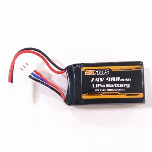 [ROC HOBBY] FMS LIPO ���͸�, 2S, 7.4V, 900mAh, C2259, ���� FCX18 LC80 RC �ڵ����� ���͸� 