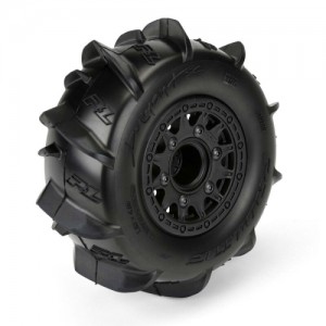 [PROLINE-RACING] 10185-10 1/10 Dumont Front/Rear 2.2/3.0 SC Mounted 12mm Black Raid (2) 