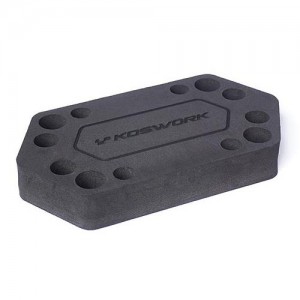 [KOSWORK] H30MM 206X110MM FOCAR STAND (1/10 TOURING CAR & 1/8 ONROAD CAR) 