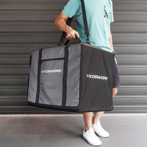 [KOSWORK] 1/8 Two Large Drawer Side Buggy/Onroad Car Carrying Bag 