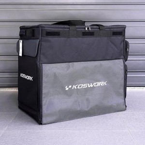 [KOSWORK] 1/8 & 1/10 Pit Bag V2 Cardboard Box Frame Version (Top Open design, w/KOS32120-510BK Lid) 