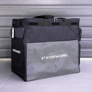 [KOSWORK] 1/8 & 1/10 Pit Bag V2 Cardboard Box Frame Version (Top Open design, w/KOS32120-510BK Lid) 