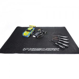[KOSWORK] Mini Car Pit Mat 60x43cm (1/28, 1/27, 1/18, 1/14, 1/12, 1/10) 