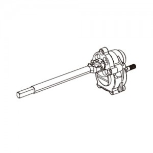 [MJX RC] left rear portal axle shaft assembly 