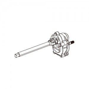 [MJX RC] Right rear portal axle shaft assembly 