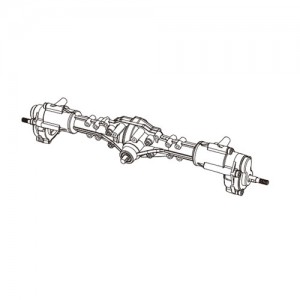 [MJX RC] Rear axle shaft assembly 