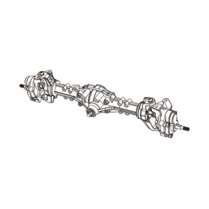 [MJX RC] Front axle shaft assembly 