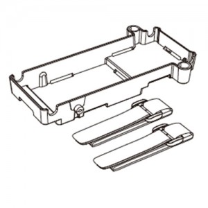 [MJX RC] Rear battery compartment (with strap) 