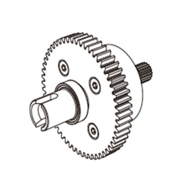 [���ܼ�] 10420C [MJX RC] mjx 10208 Center differential