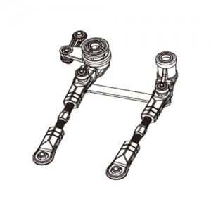 [MJX RC] mjx 10208 Steering transmission group 