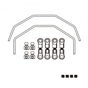 [MJX RC] mjx 10208 Front & rear anti-roll bar 